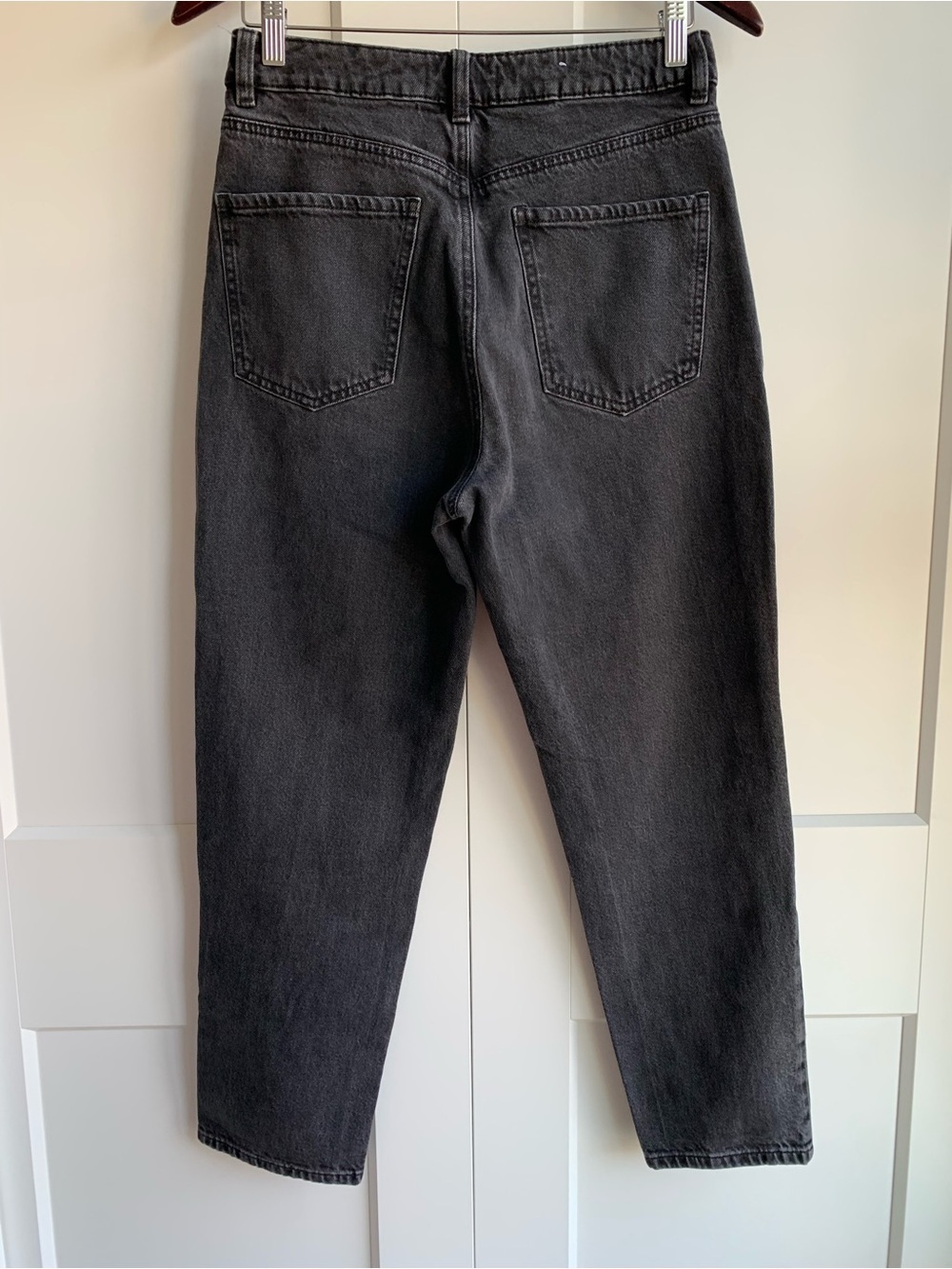 Dynamite Jeans Classic Black High-Waist Straight Leg Jeans size 28 - Picture 9 of 10